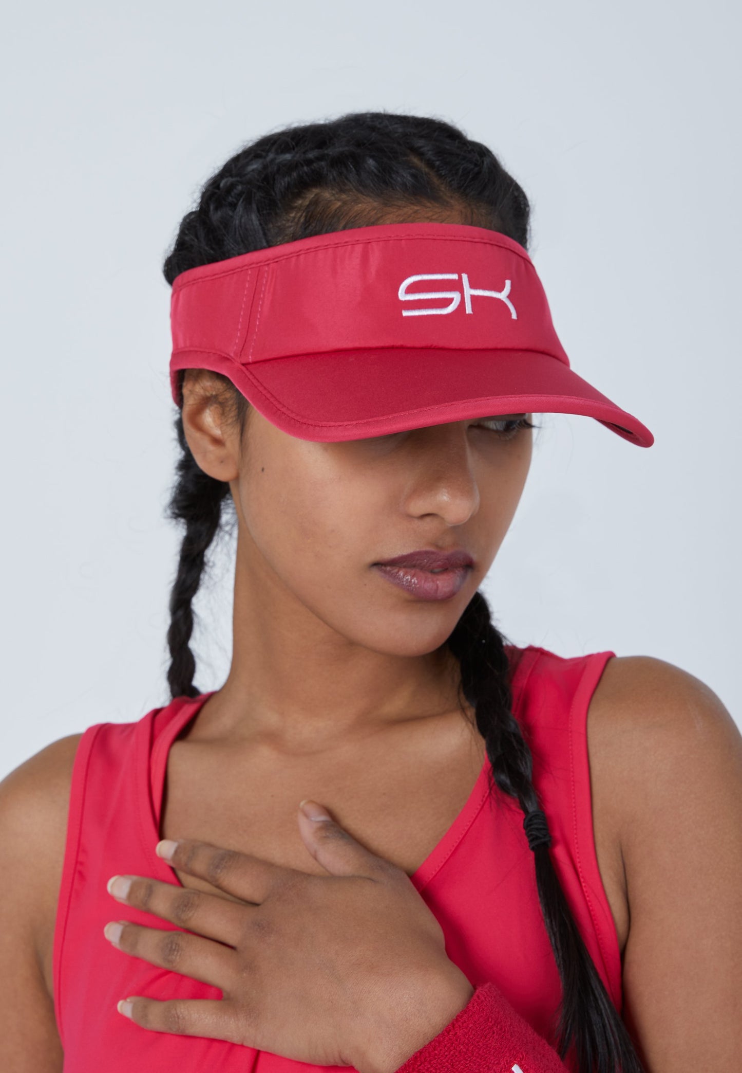 Tennis Sun Visor, pink