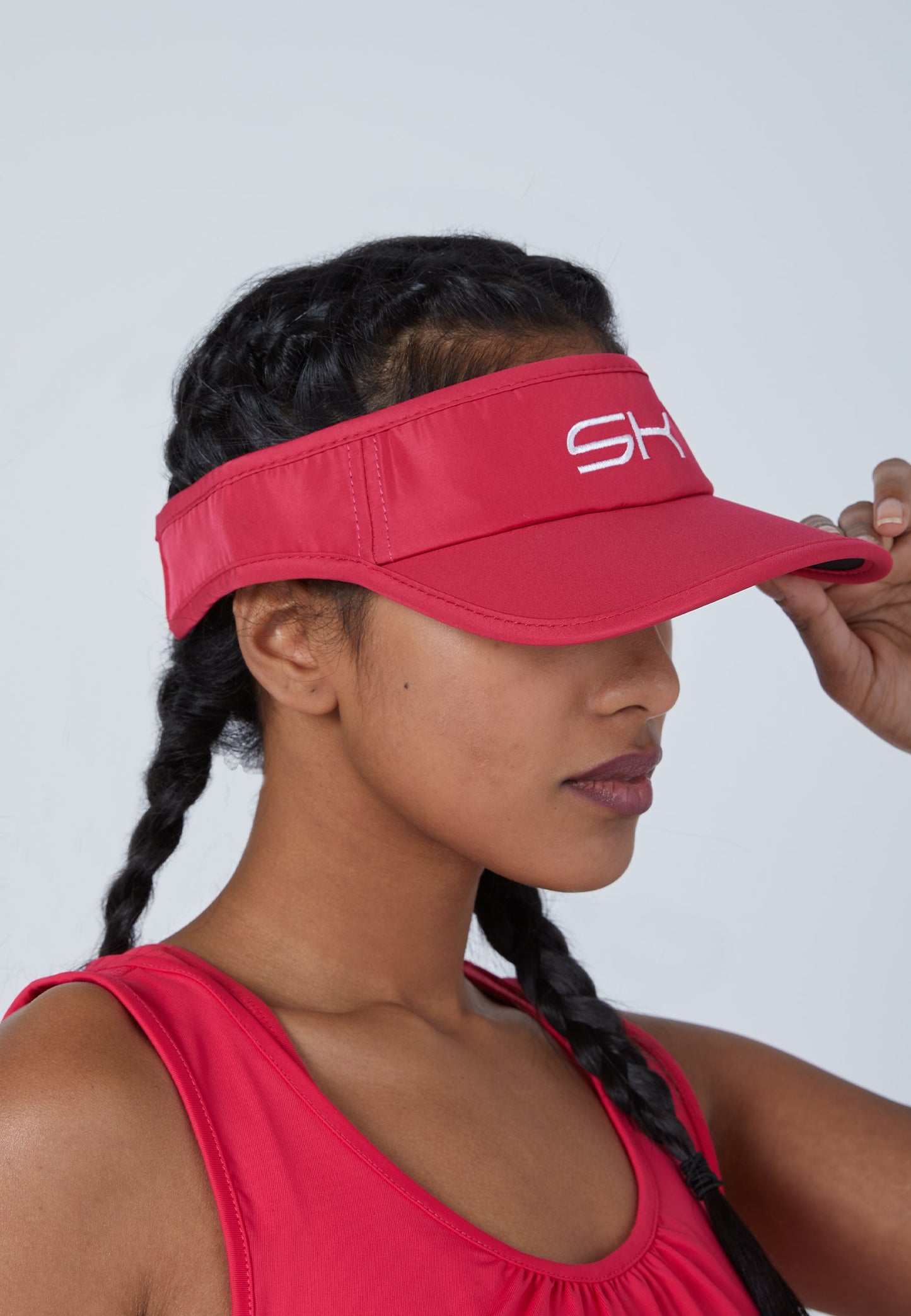 Tennis Sun Visor, pink