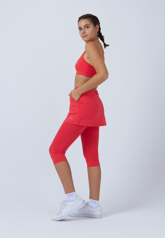 2-in-1 Tennisrock mit Leggings / Skapri, pfirsich