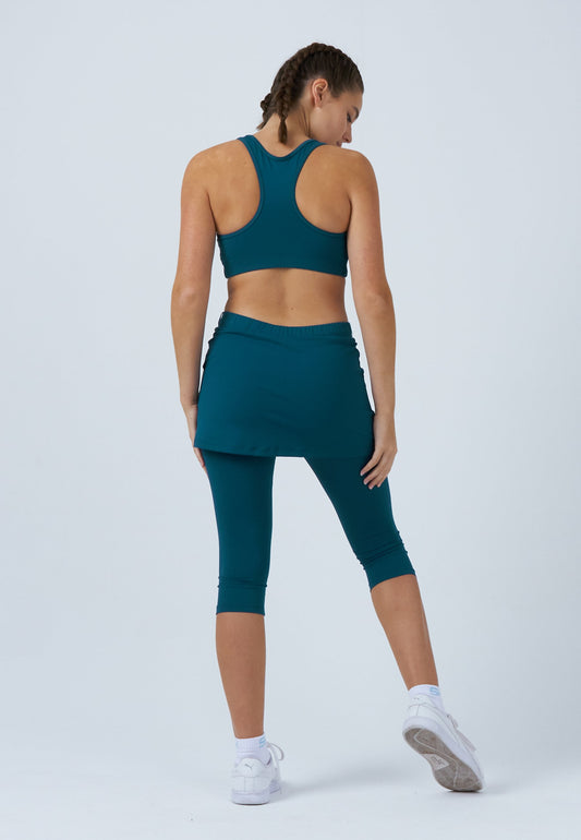2-in-1 Tennisrock mit Leggings / Skapri, petrol grün