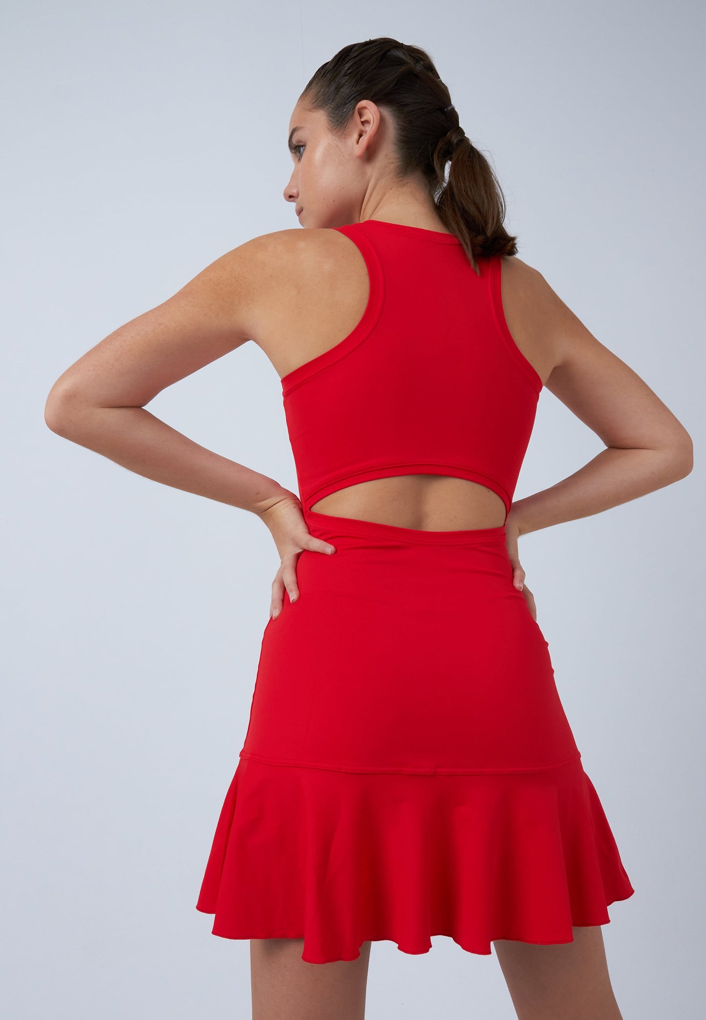 Tenniskleid Performance, rot