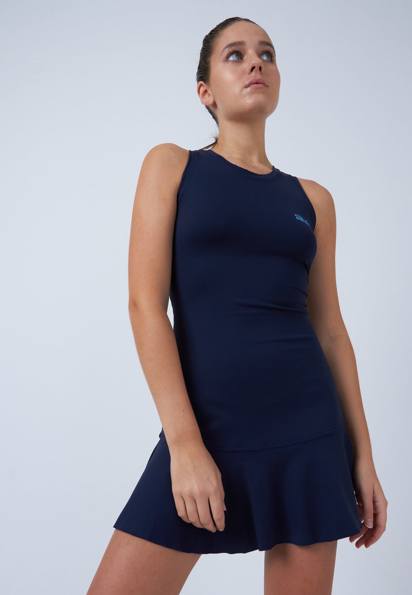 Tenniskleid Performance, navy blau