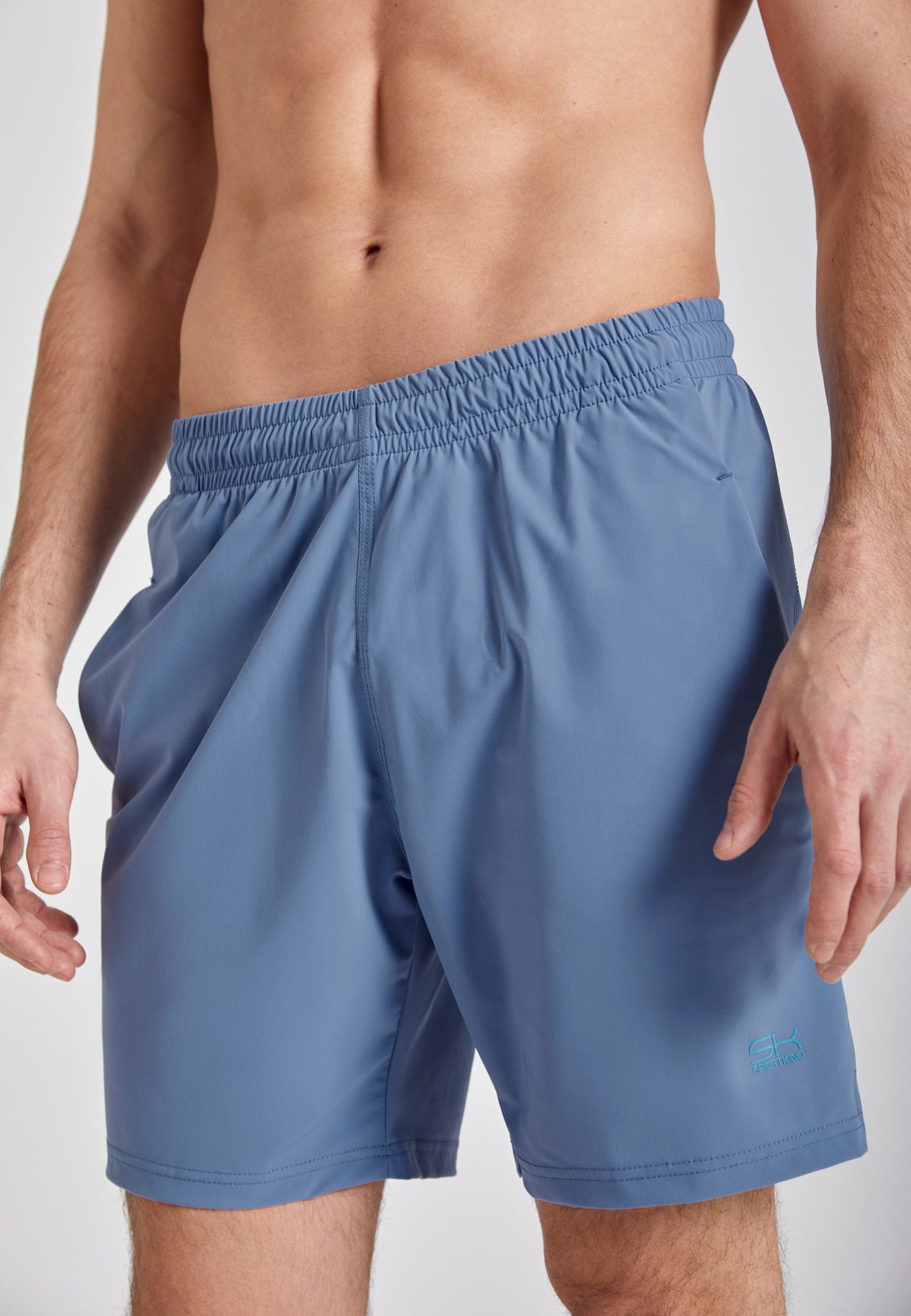 Tennis Shorts regular, grau blau