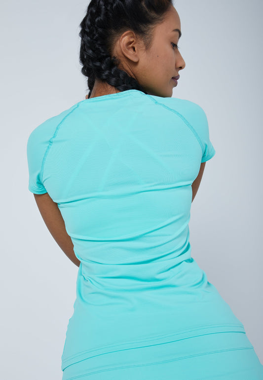 Tennis Capsleeve T-Shirt, mint