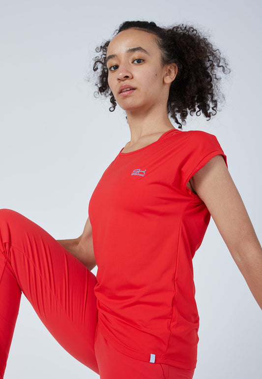 Tennis Loose Fit Shirt, rot