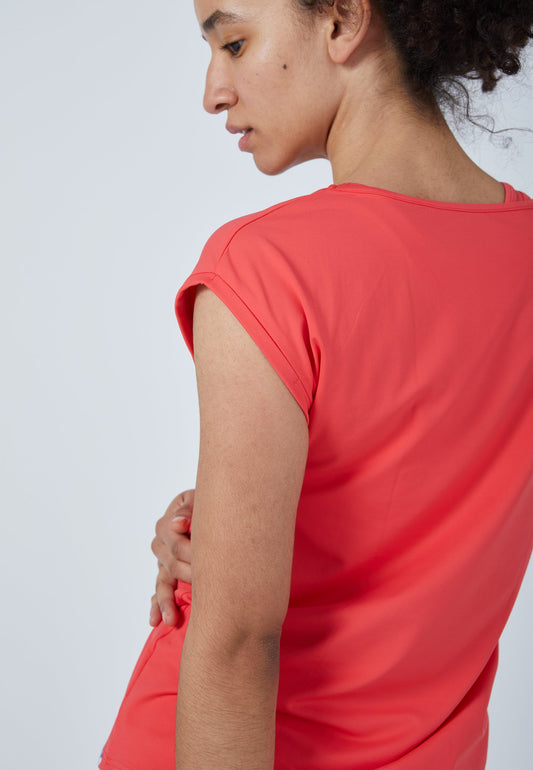 Tennis Loose Fit Shirt, pfirsich