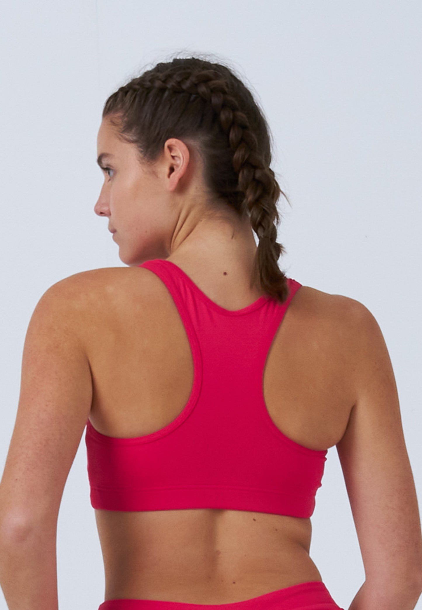 Sport BH breite Träger, pink