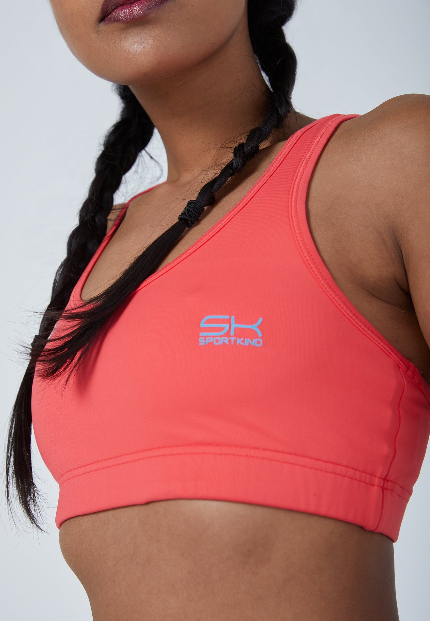 Sport BH breite Träger, pfirsich