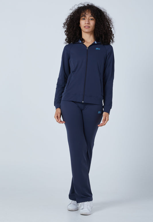 Tennis Trainingsjacke, navy blau