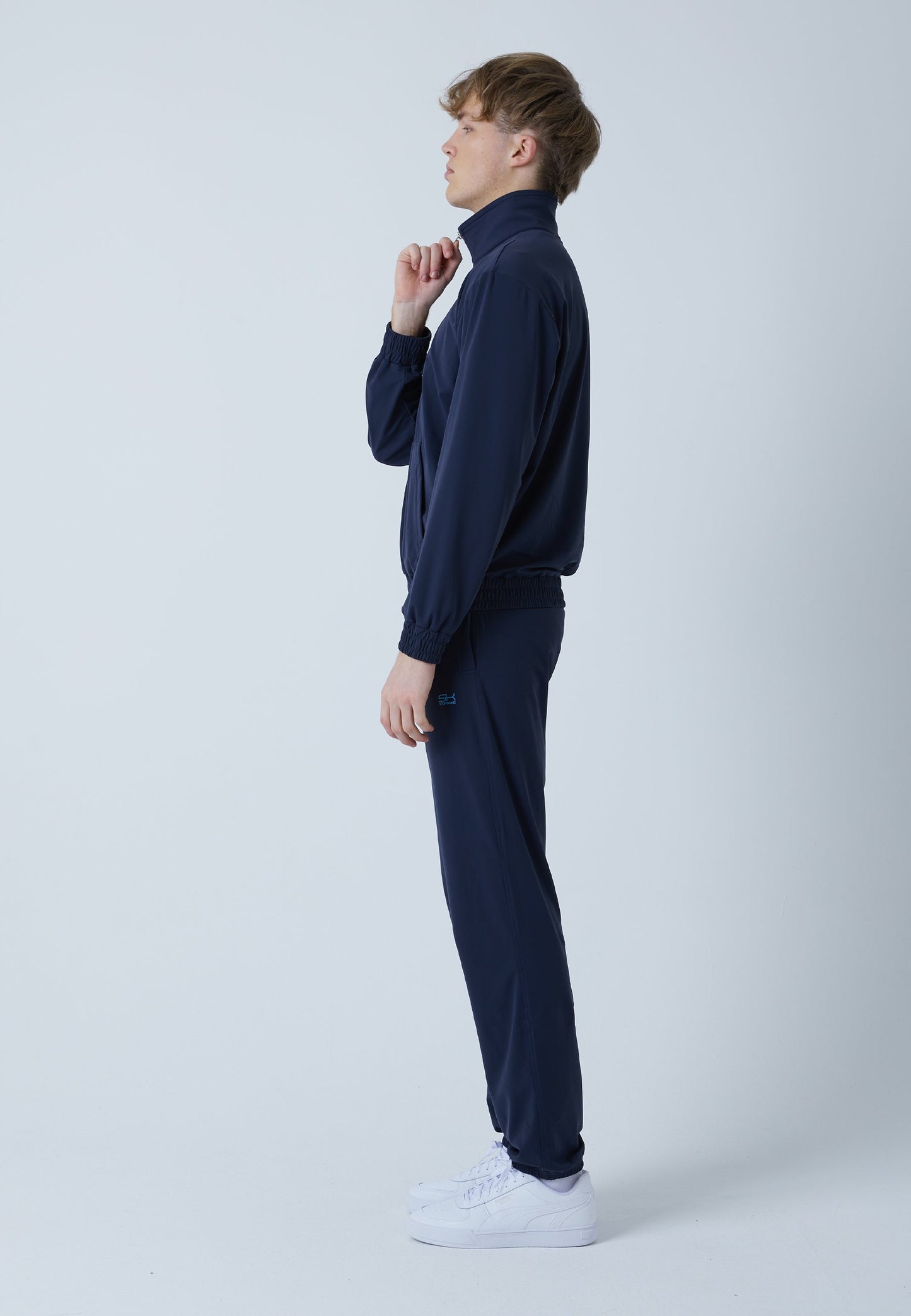 Tennis Court Joggingjacke, navy blau