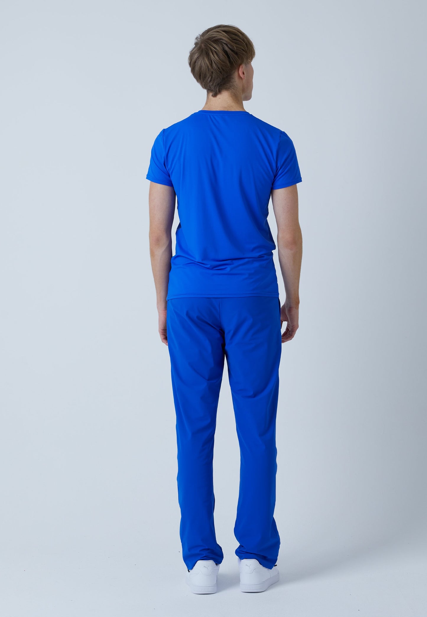 Tennis Trainingshose Woven, kobaltblau