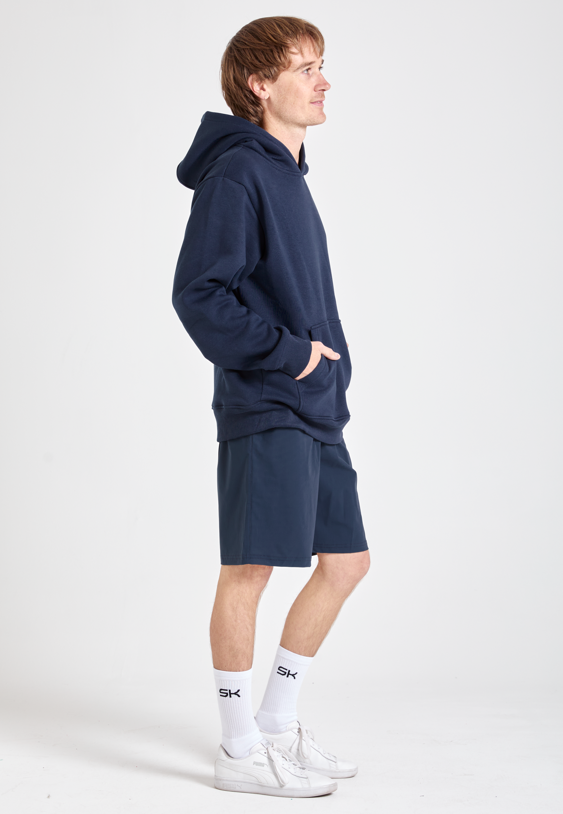 Unisex Hoodie unisex, navy blau von SPORTKIND