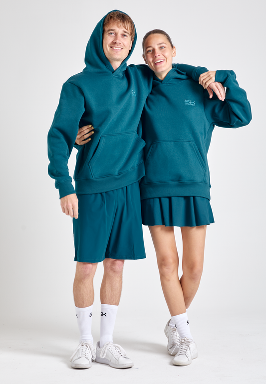 Unisex Hoodie unisex, petrol grün von SPORTKIND