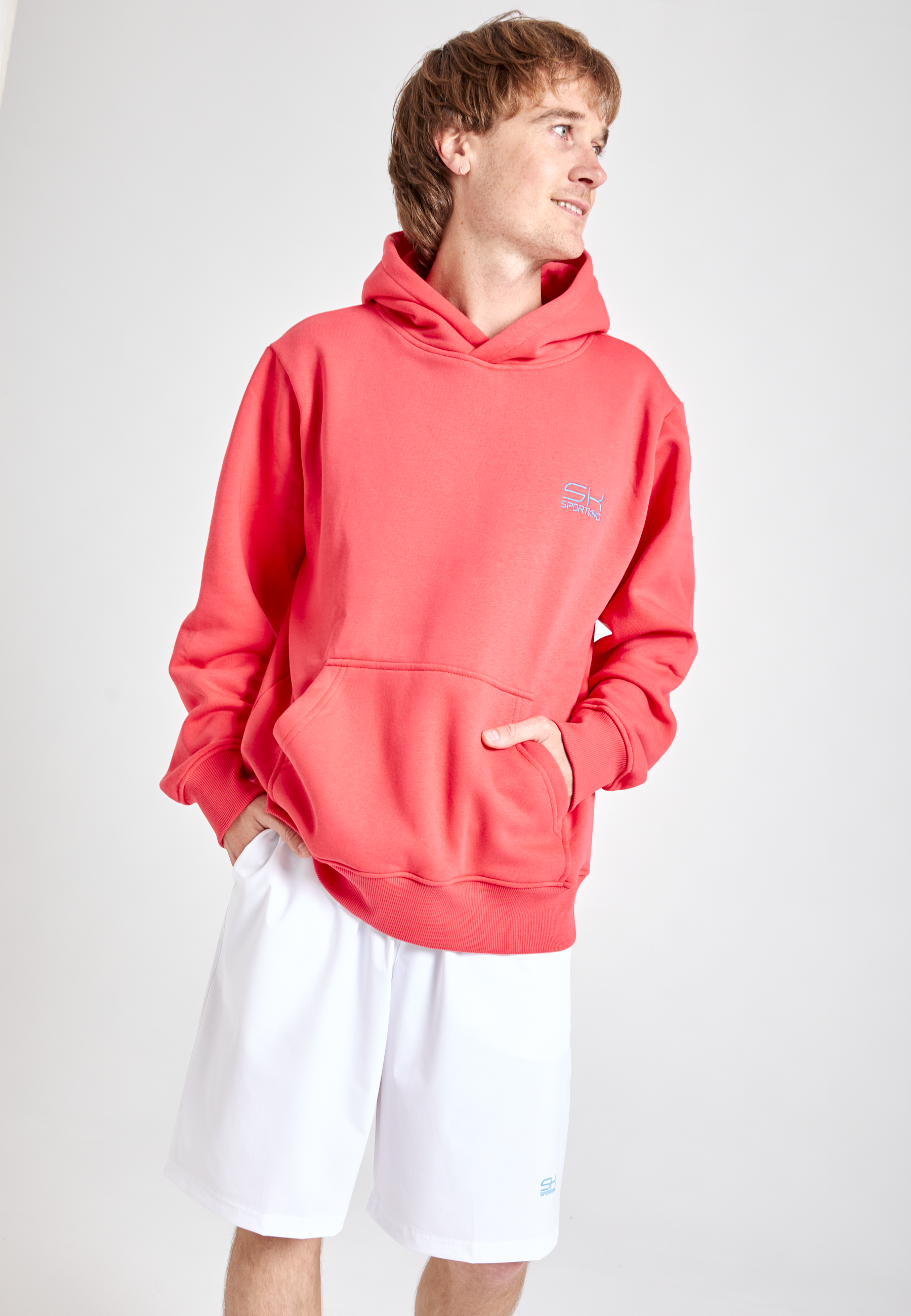 Unisex Hoodie unisex, pfirsich von SPORTKIND