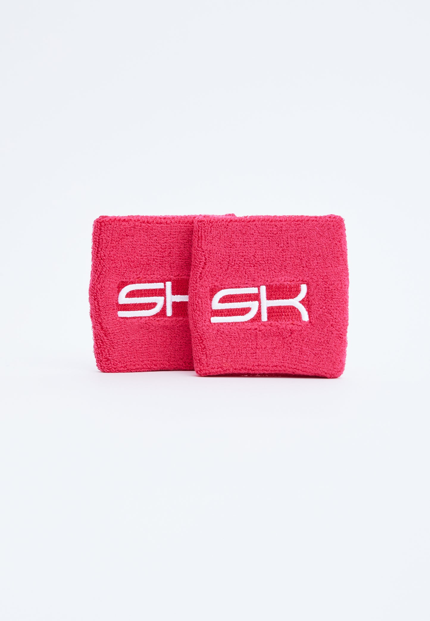 Unisex und Gender Tennis Schweißband klein 2er Set, pink von SPORTKIND