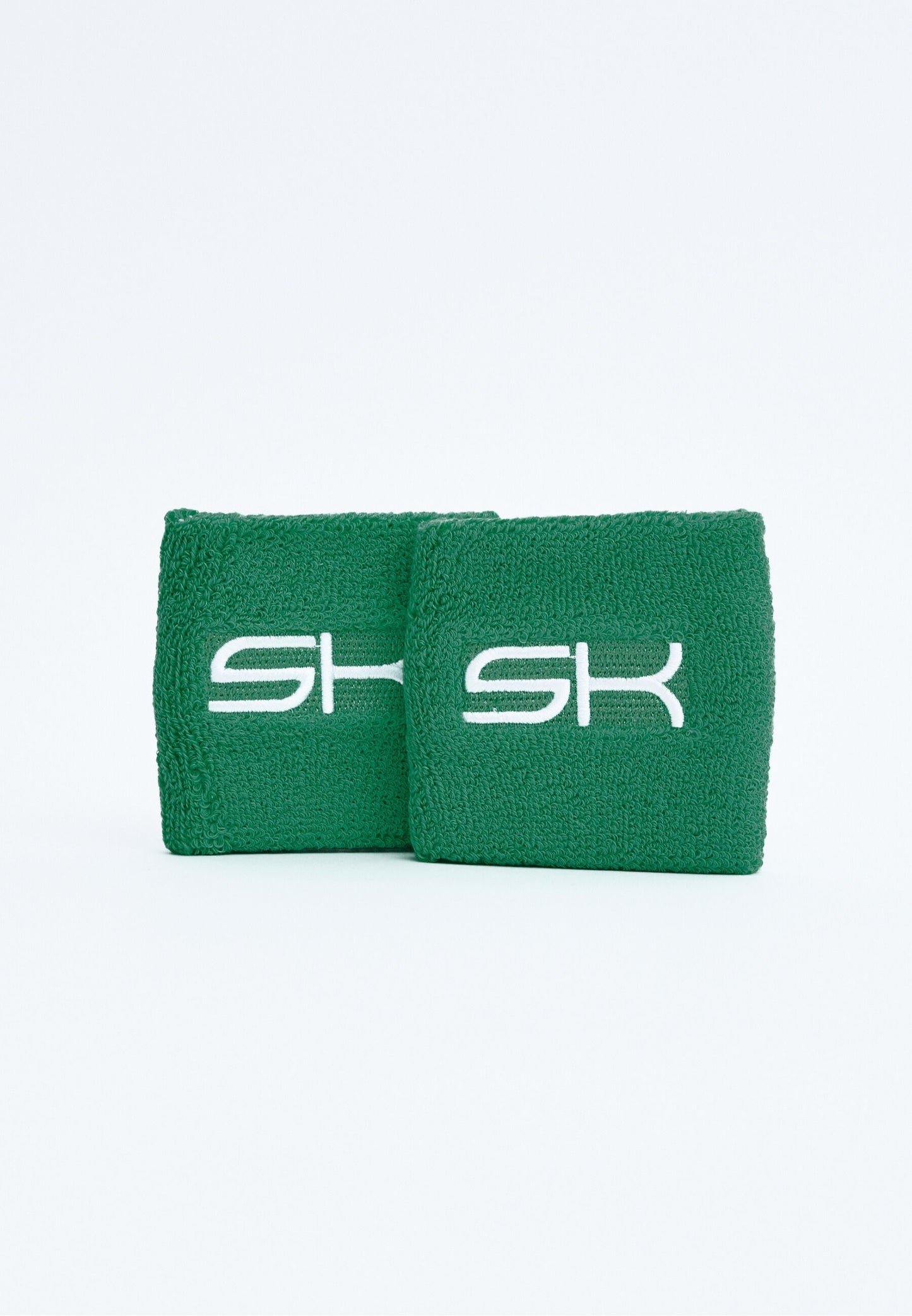 Unisex Tennis Schweißband klein 2er Set, tannengrün von SPORTKIND