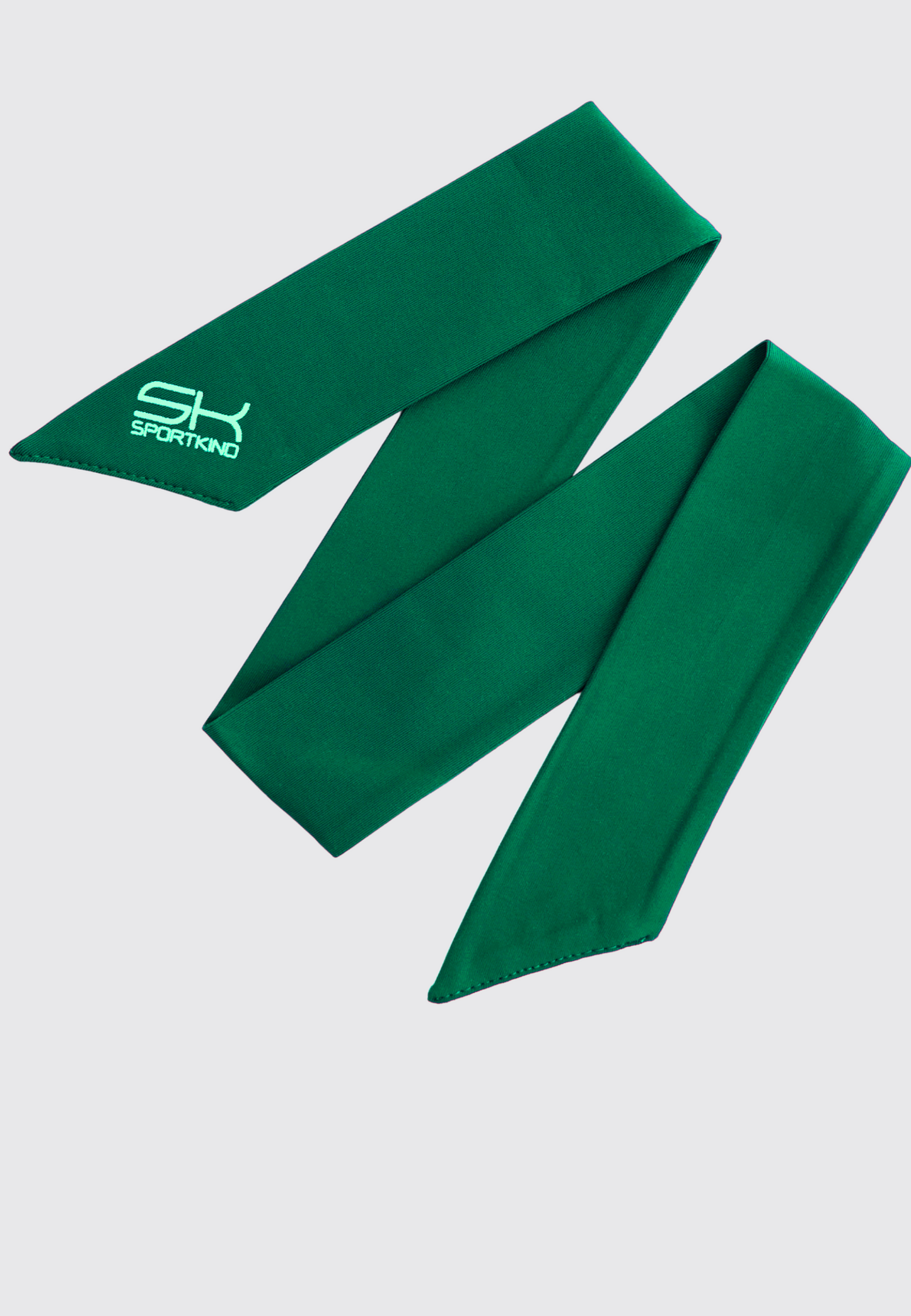 Unisex Tennis Stirnband / Schweissband, tannengruen von SPORTKIND