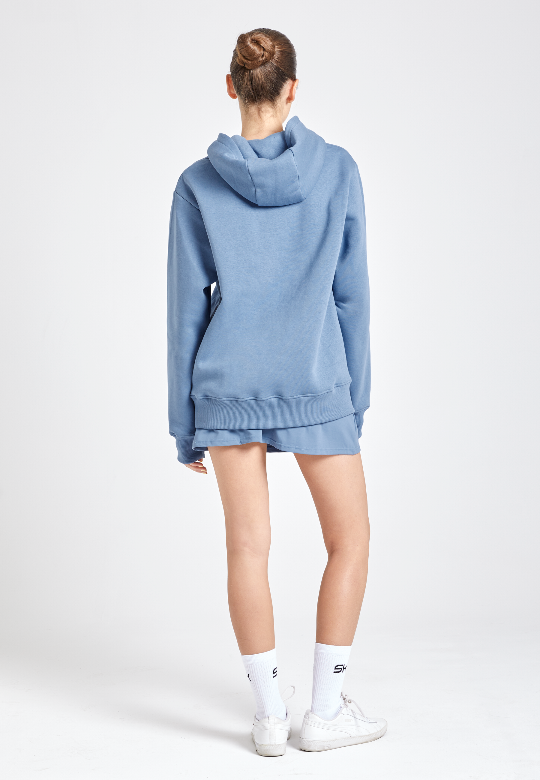 Unisex Hoodie unisex, grau blau von SPORTKIND