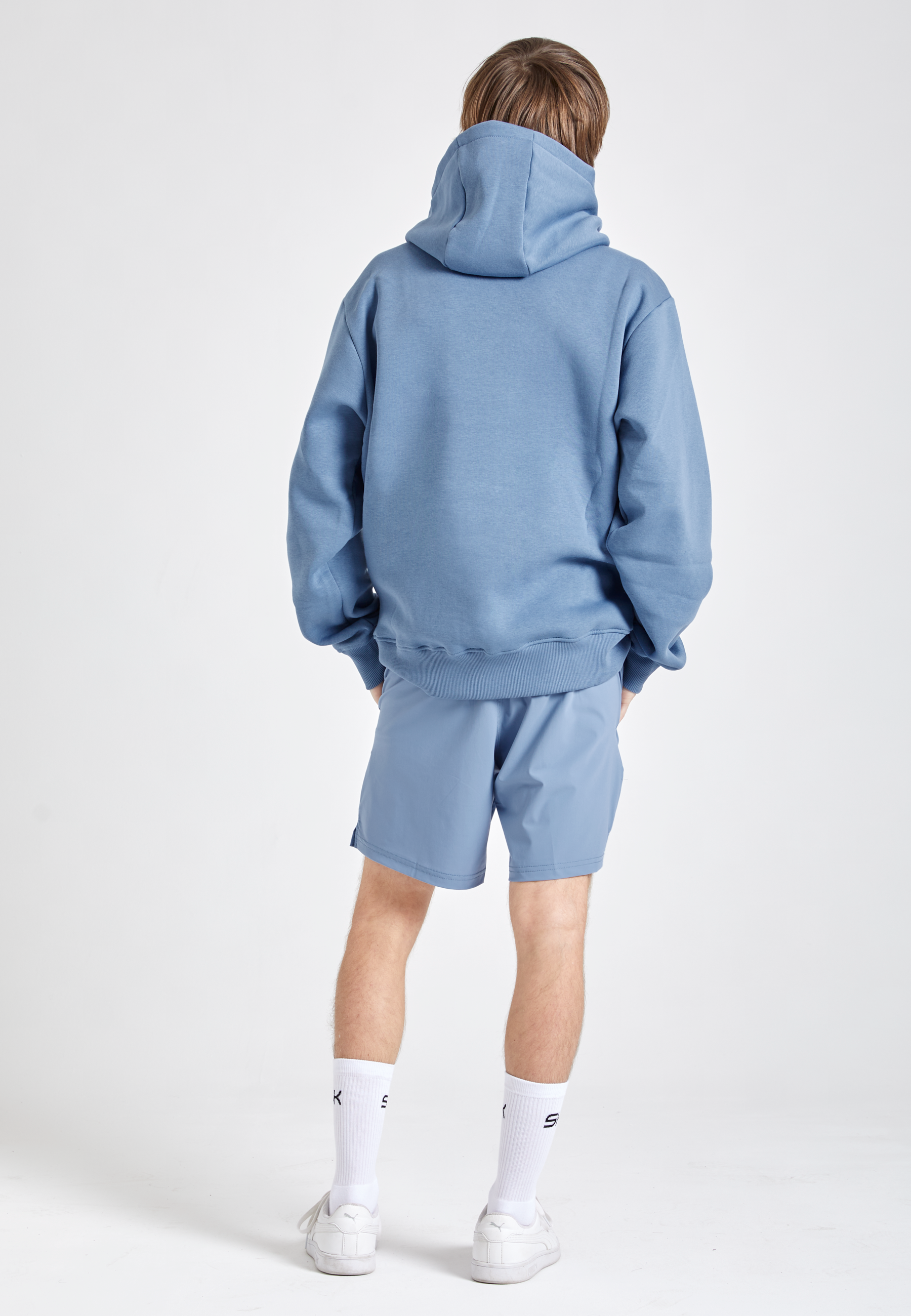 Unisex Hoodie unisex, grau blau von SPORTKIND