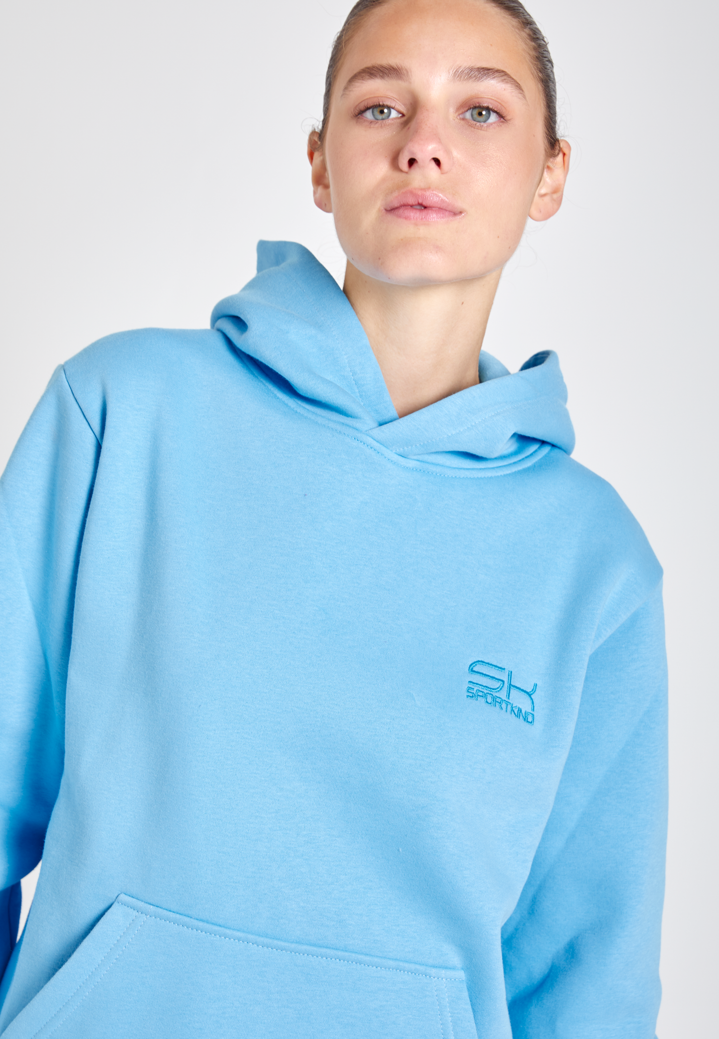 Unisex Hoodie unisex, hellblau von SPORTKIND