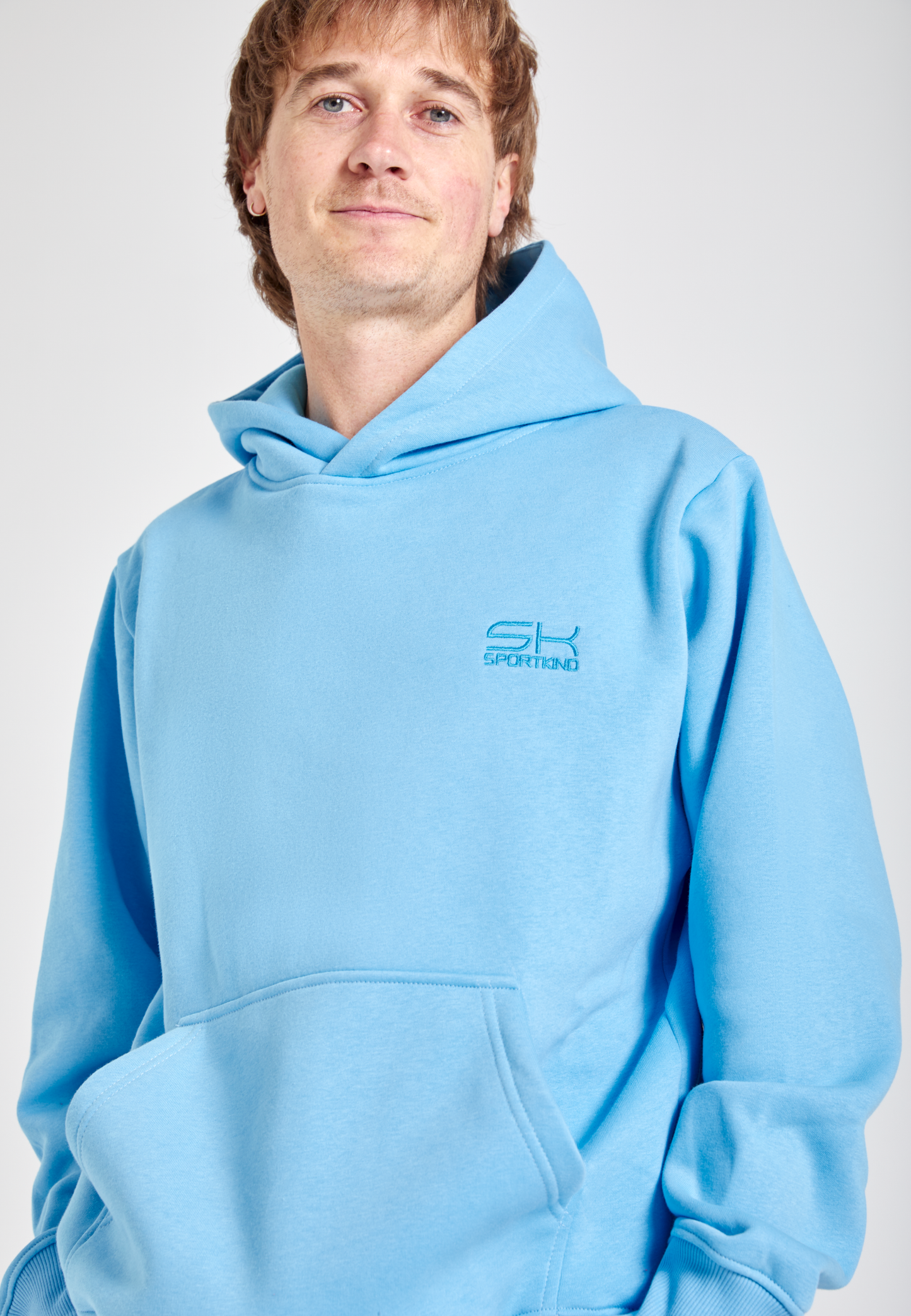 Unisex Hoodie unisex, hellblau von SPORTKIND