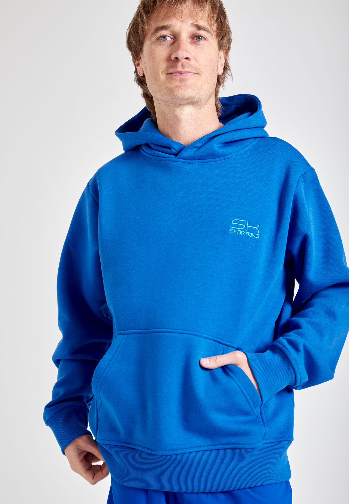 Unisex Hoodie unisex, kobaltblau von SPORTKIND