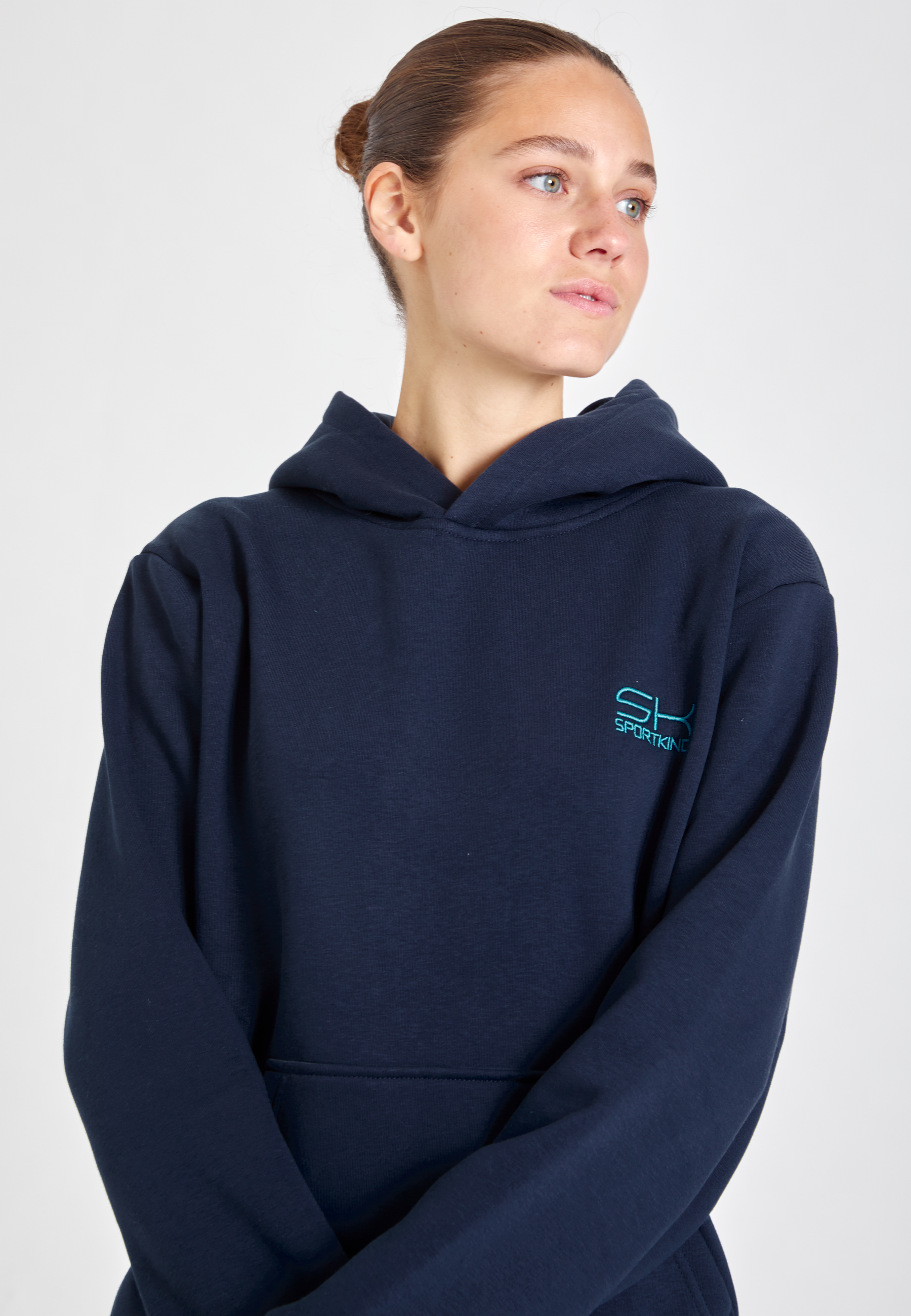 Unisex Hoodie unisex, navy blau von SPORTKIND