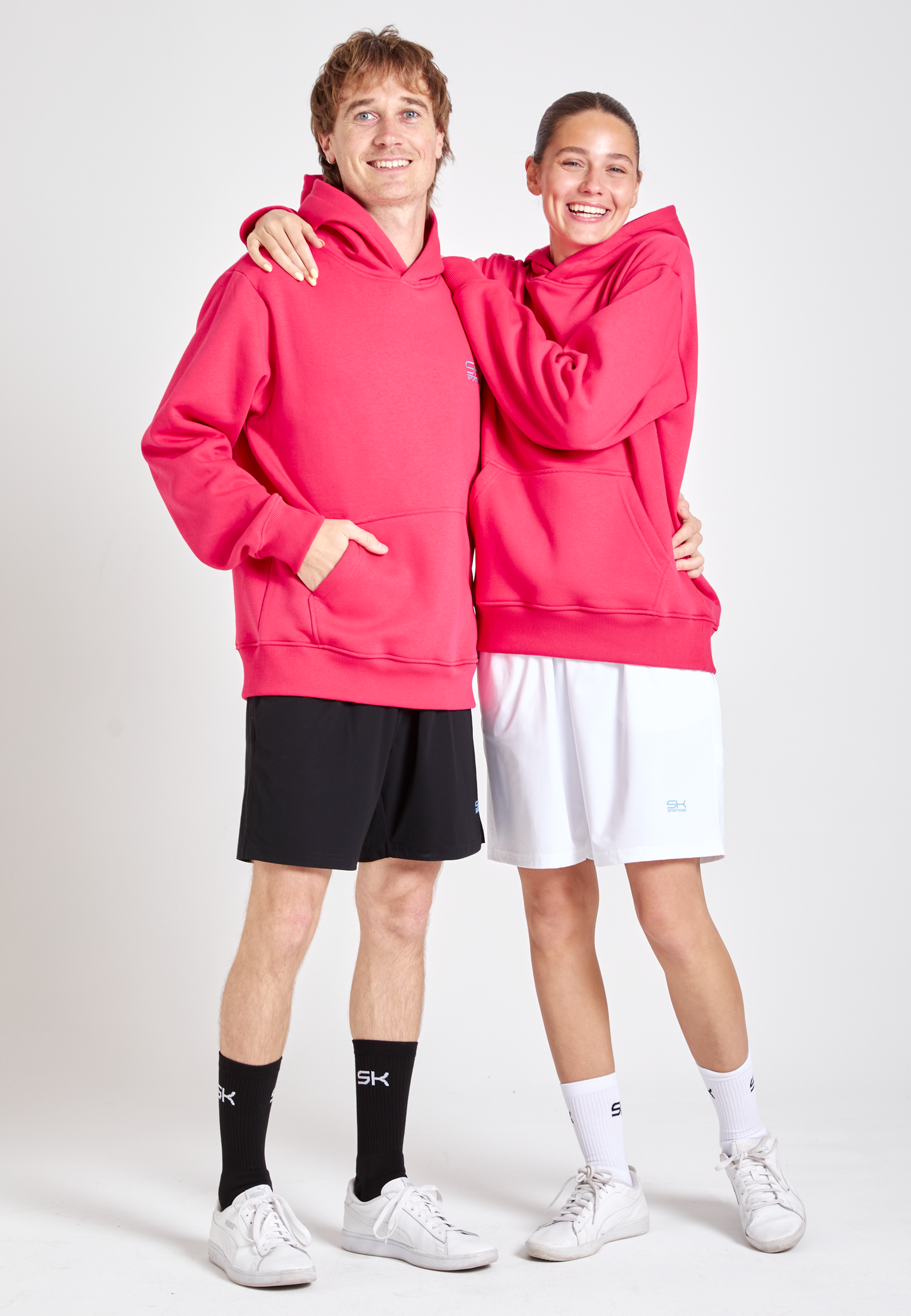 Unisex Hoodie unisex, pink von SPORTKIND