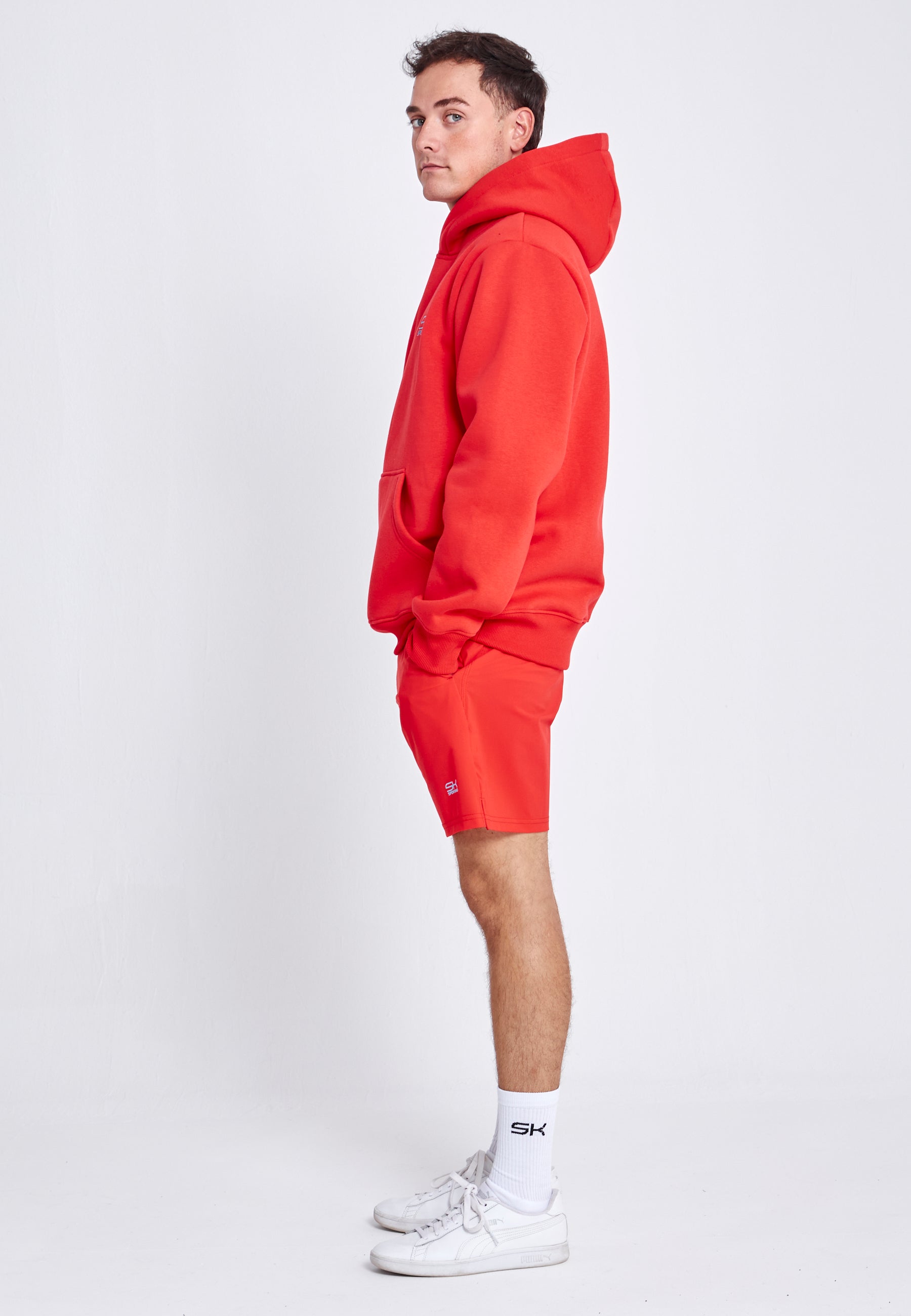 Unisex Hoodie unisex, rot von SPORTKIND
