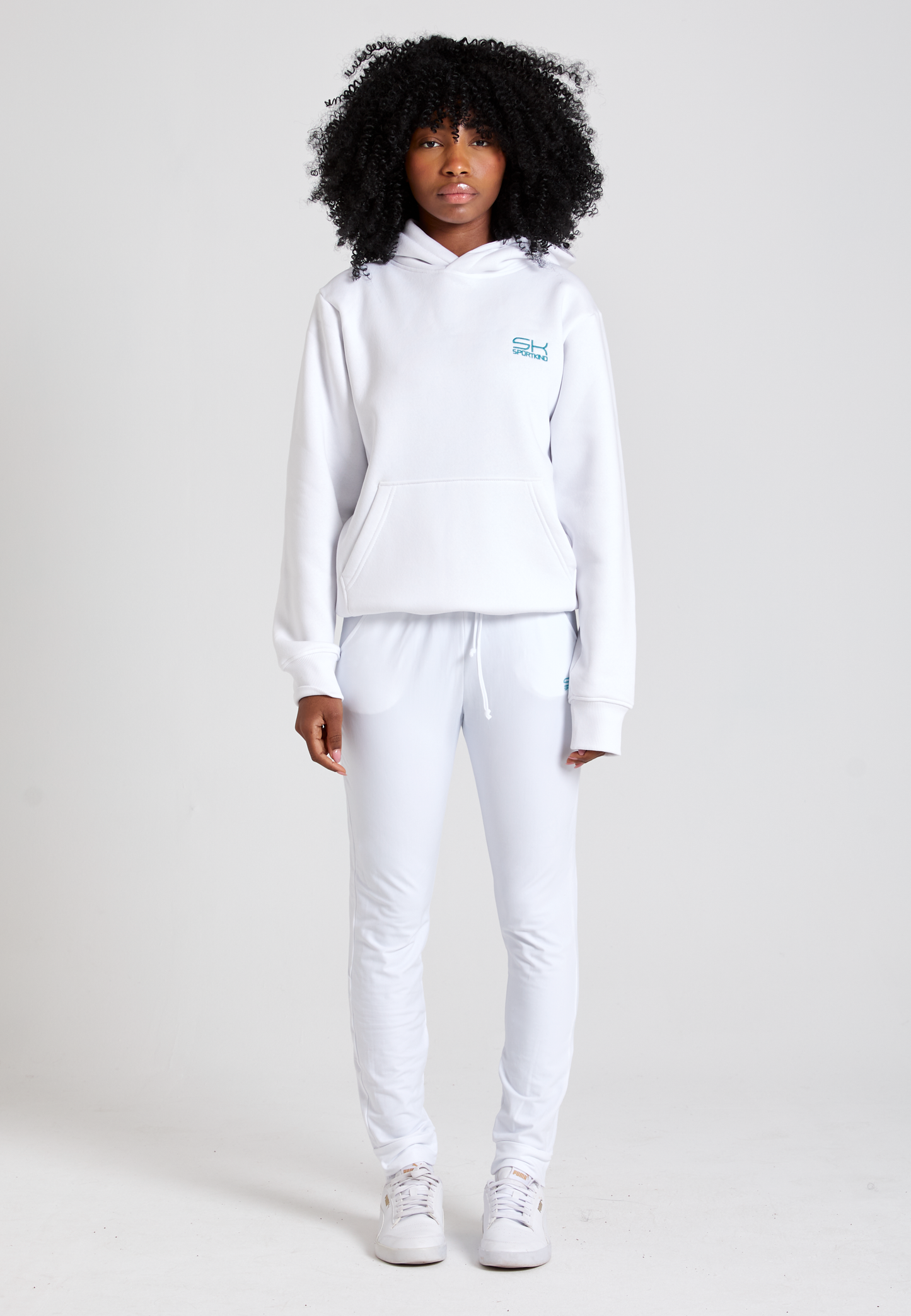 Unisex Hoodie unisex, weiß von SPORTKIND