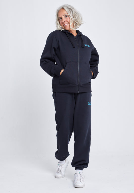 Mädchen & Damen Jogginghose Baumwolle Damen & Mädchen, schwarz von SPORTKIND