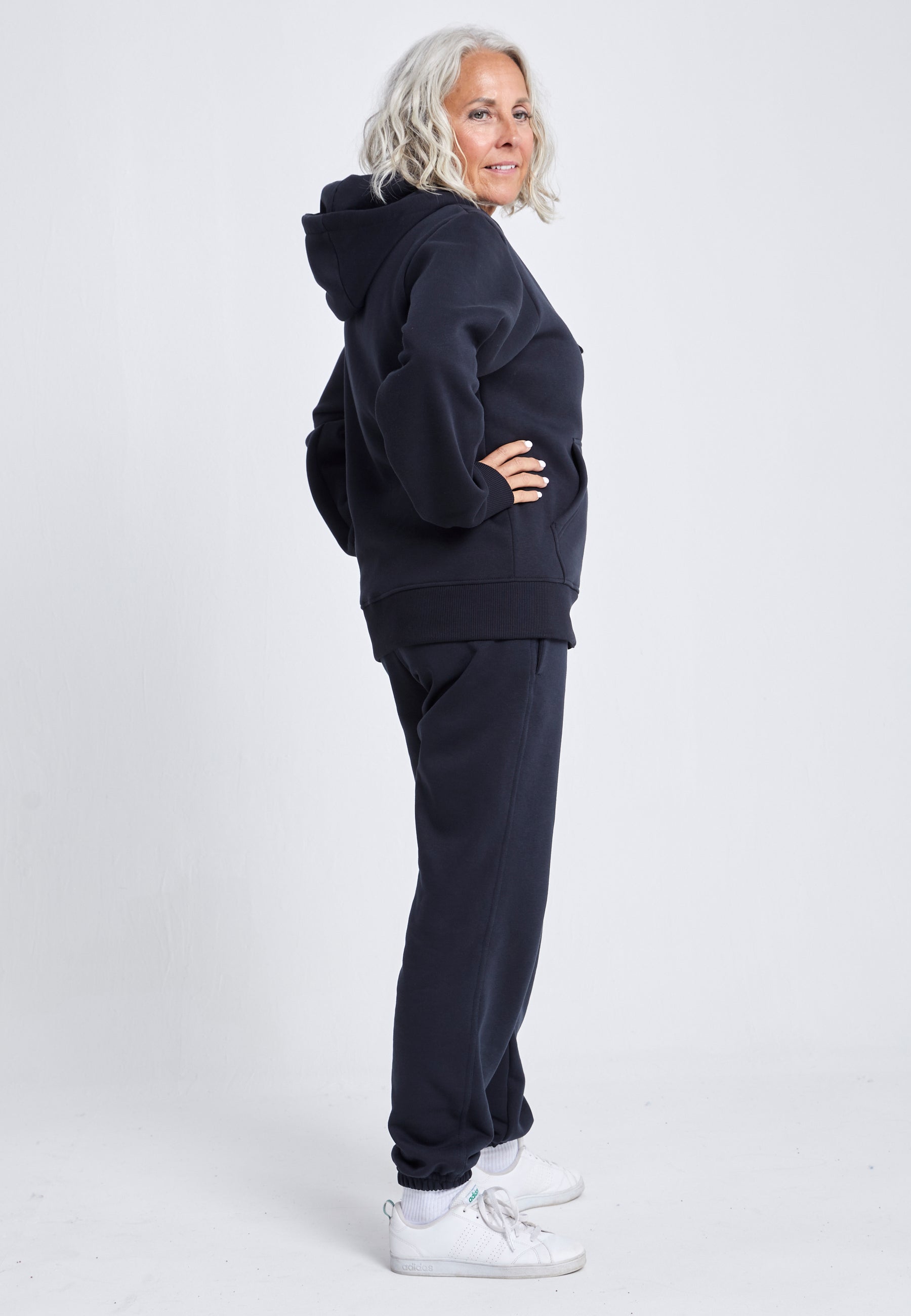 Mädchen & Damen Jogginghose Baumwolle Damen & Mädchen, schwarz von SPORTKIND