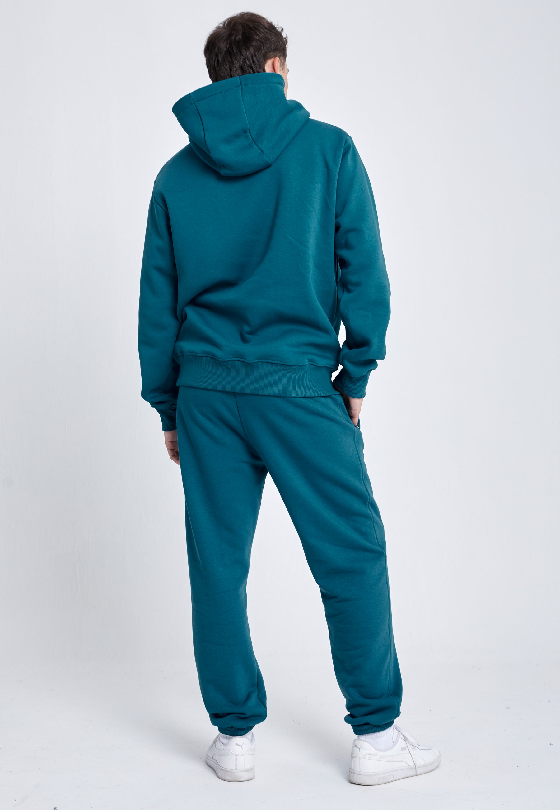 Jungen & Herren Jogginghose Baumwolle Herren & Jungen, petrol grün von SPORTKIND