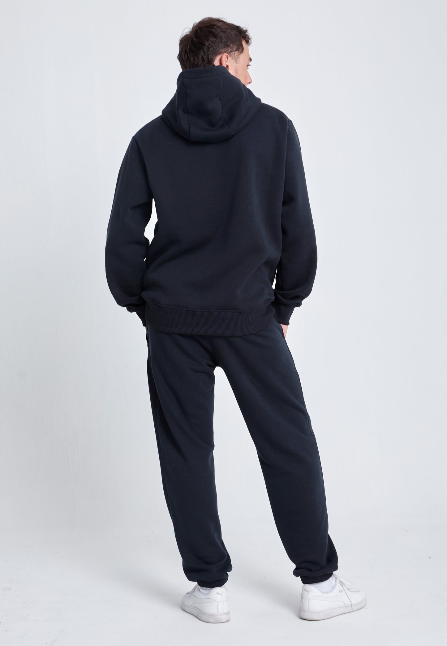 Jungen & Herren Jogginghose Baumwolle Herren & Jungen, schwarz von SPORTKIND
