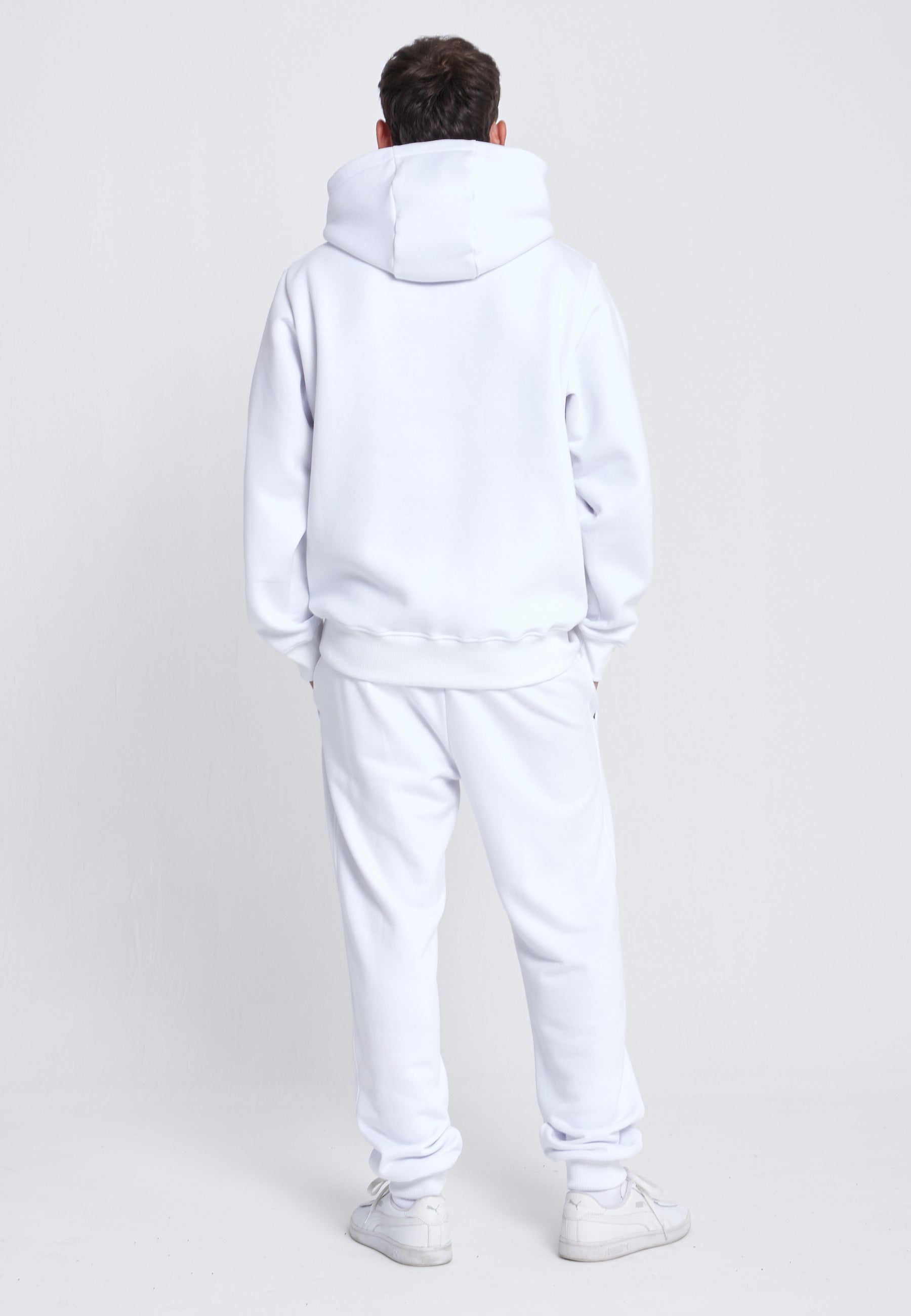 Jungen & Herren Jogginghose Baumwolle Herren & Jungen, weiß von SPORTKIND