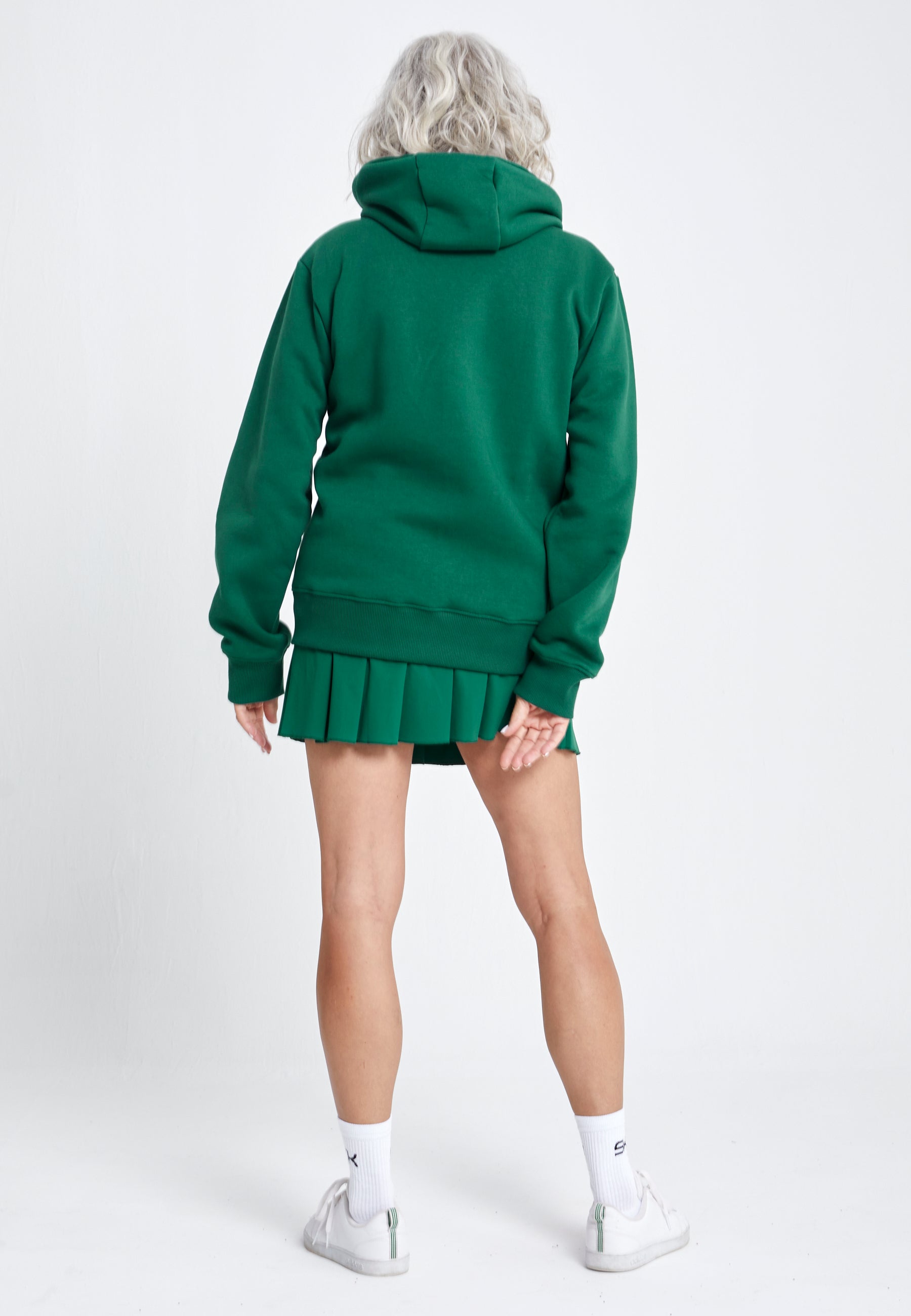 Unisex Kapuzenjacke mit Reißverschluss unisex, tannengrün von SPORTKIND