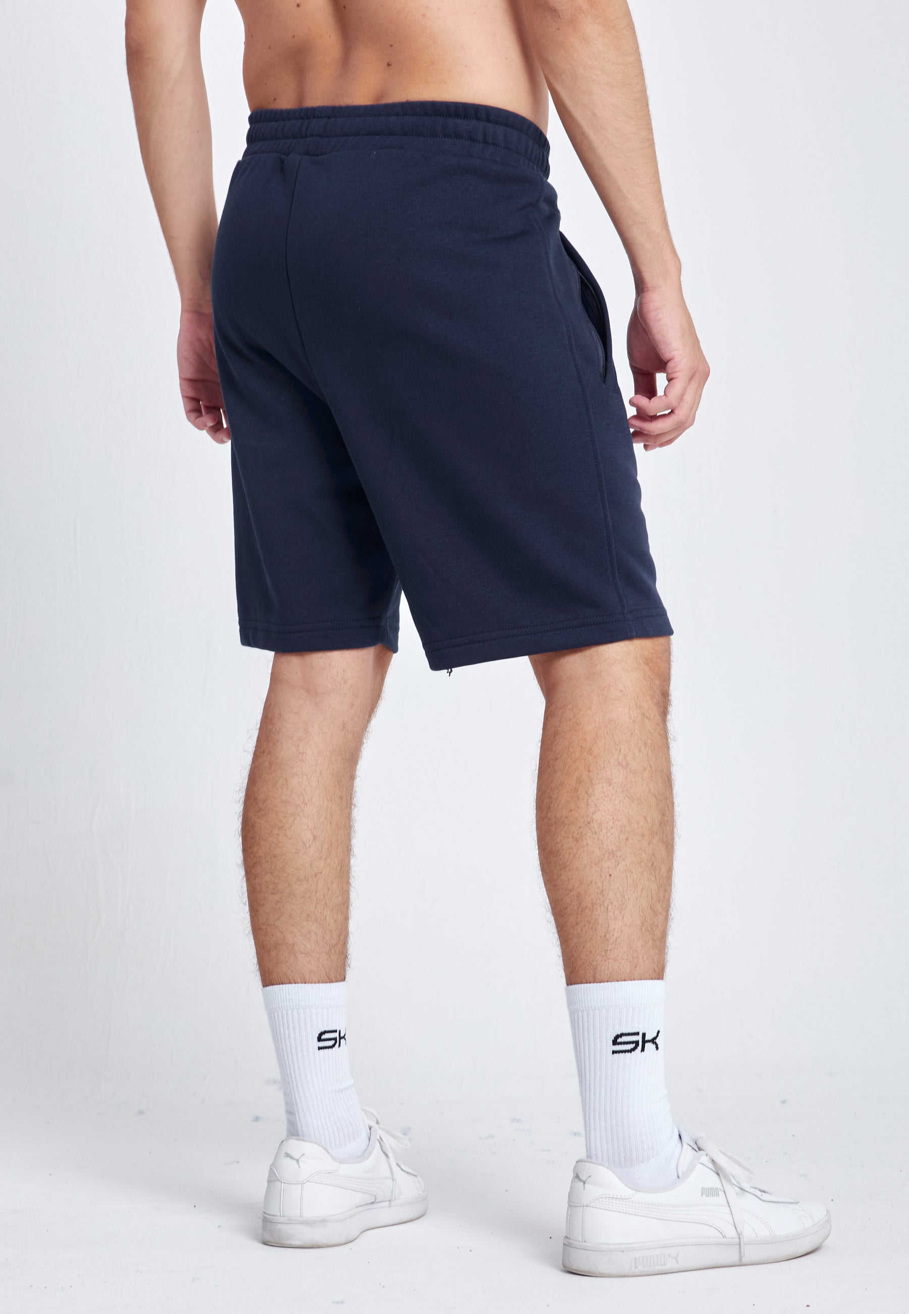 Jungen & Herren Shorts Baumwolle Herren & Jungen, navy blau von SPORTKIND