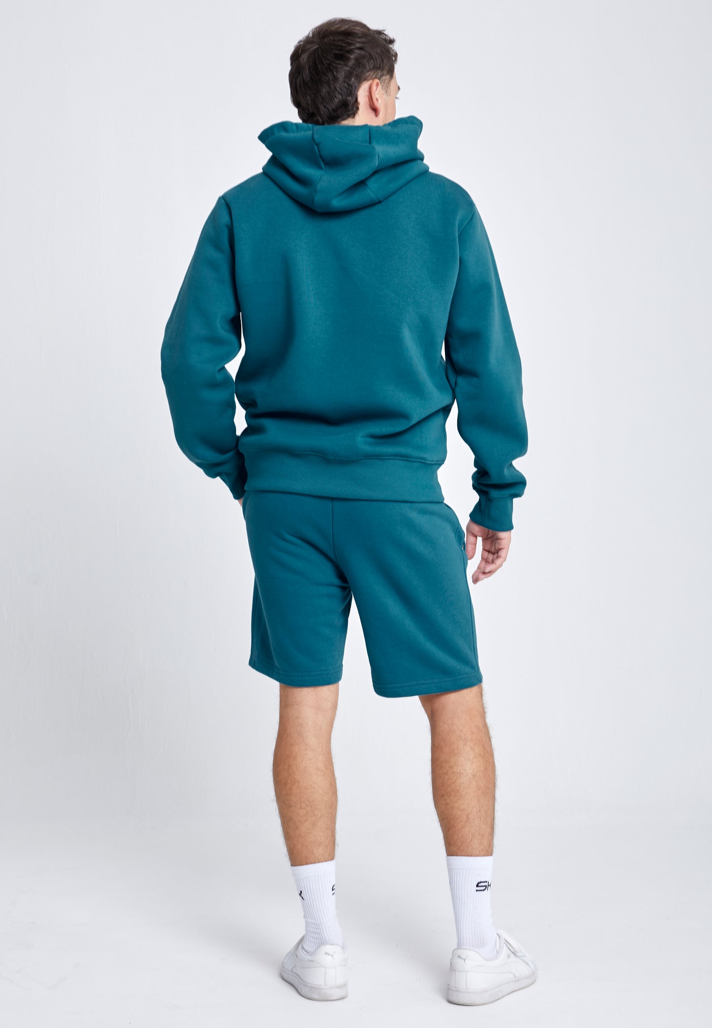 Jungen & Herren Shorts Baumwolle Herren & Jungen, petrol grün von SPORTKIND