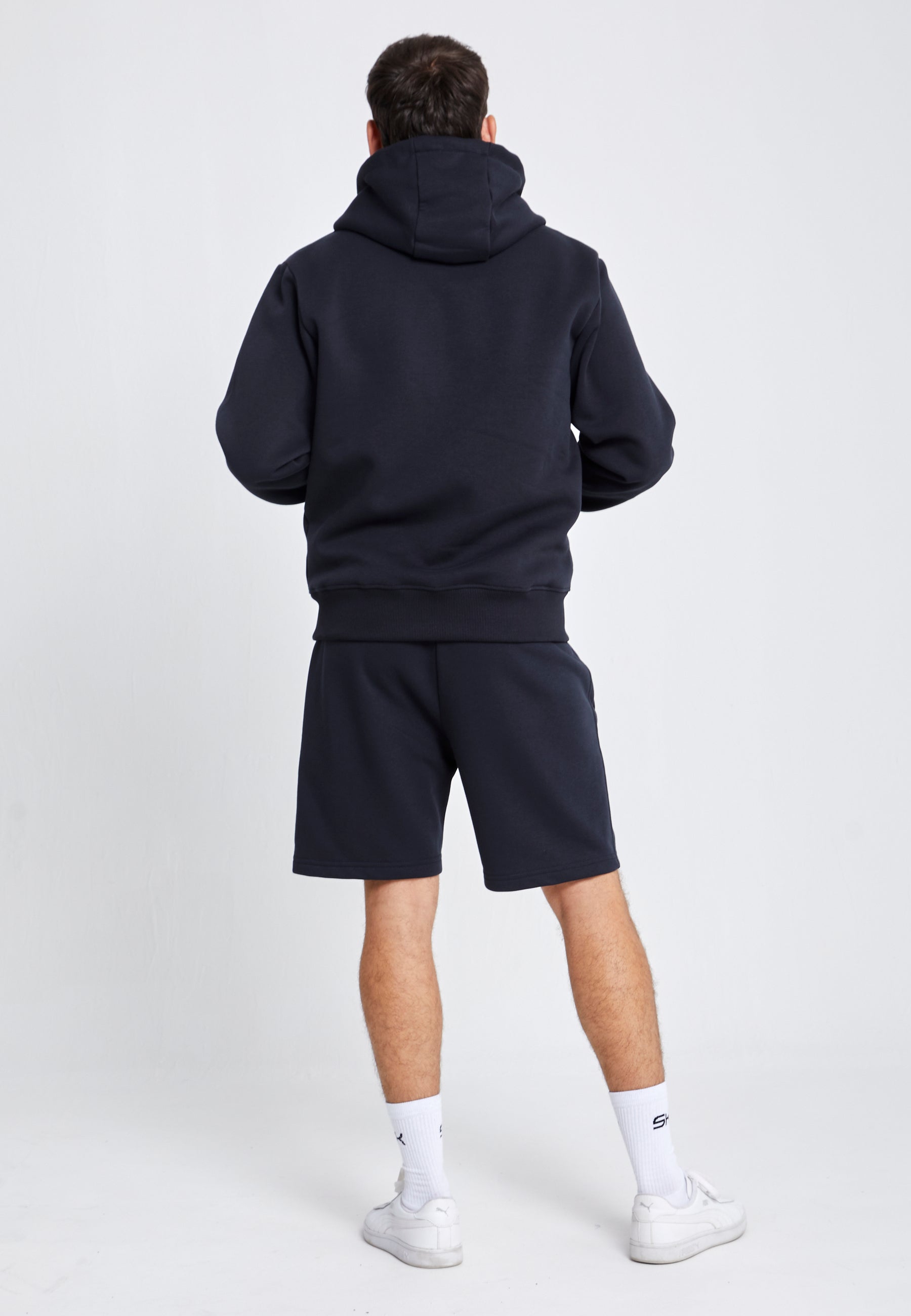 Jungen & Herren Shorts Baumwolle Herren & Jungen, schwarz von SPORTKIND
