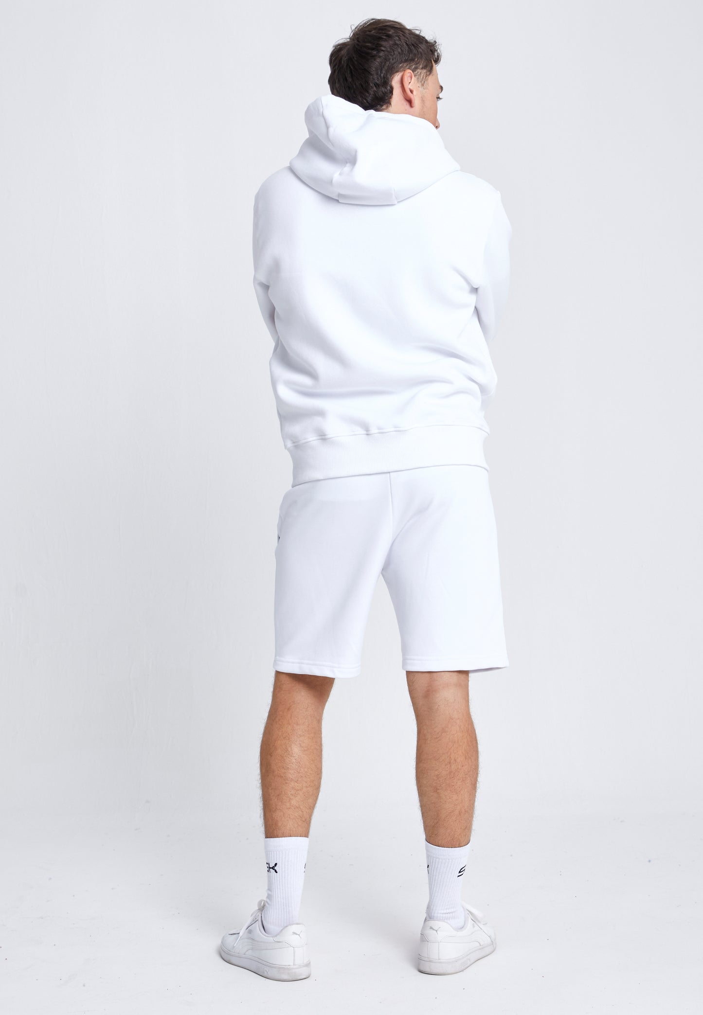 Jungen & Herren Shorts Baumwolle Herren & Jungen, weiß von SPORTKIND