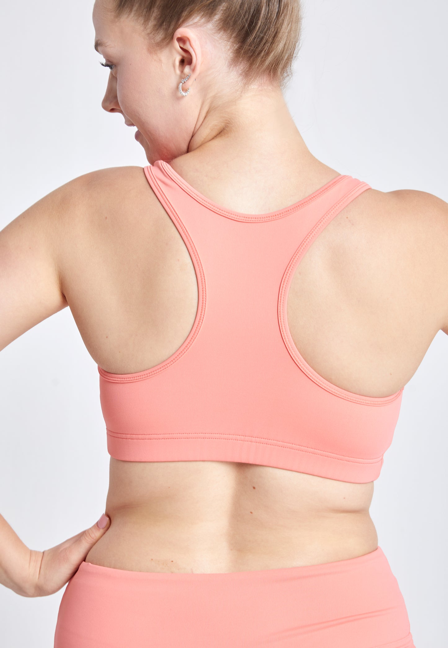 Mädchen & Damen Sport BH breite Träger, apricot von SPORTKIND