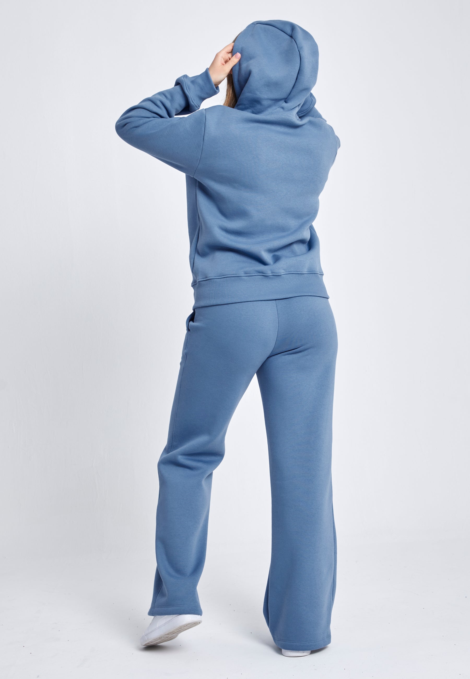 Mädchen & Damen Sweatpants Baumwolle Damen & Mädchen, grau blau von SPORTKIND