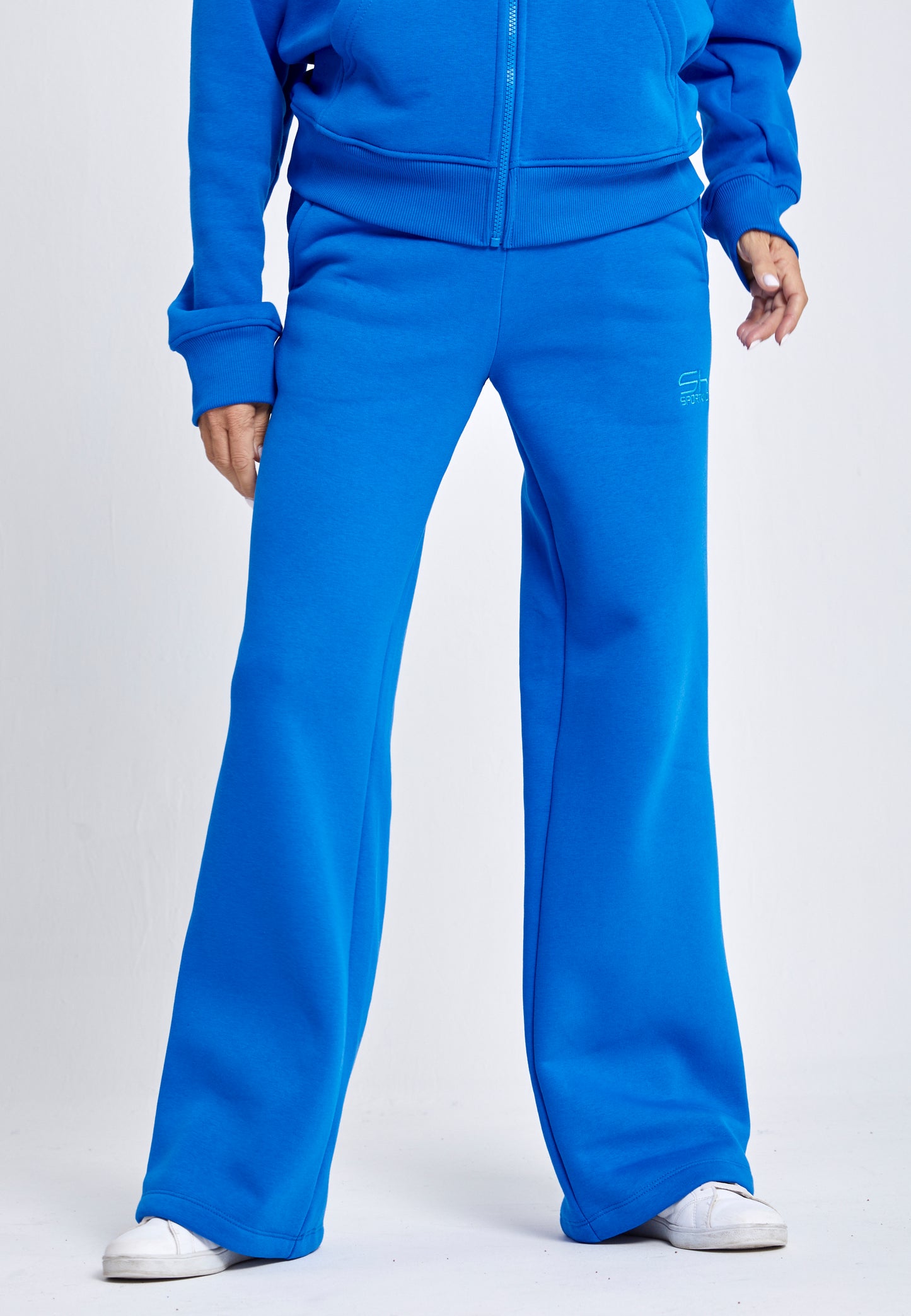 Mädchen & Damen Sweatpants Baumwolle Damen & Mädchen, kobaltblau von SPORTKIND