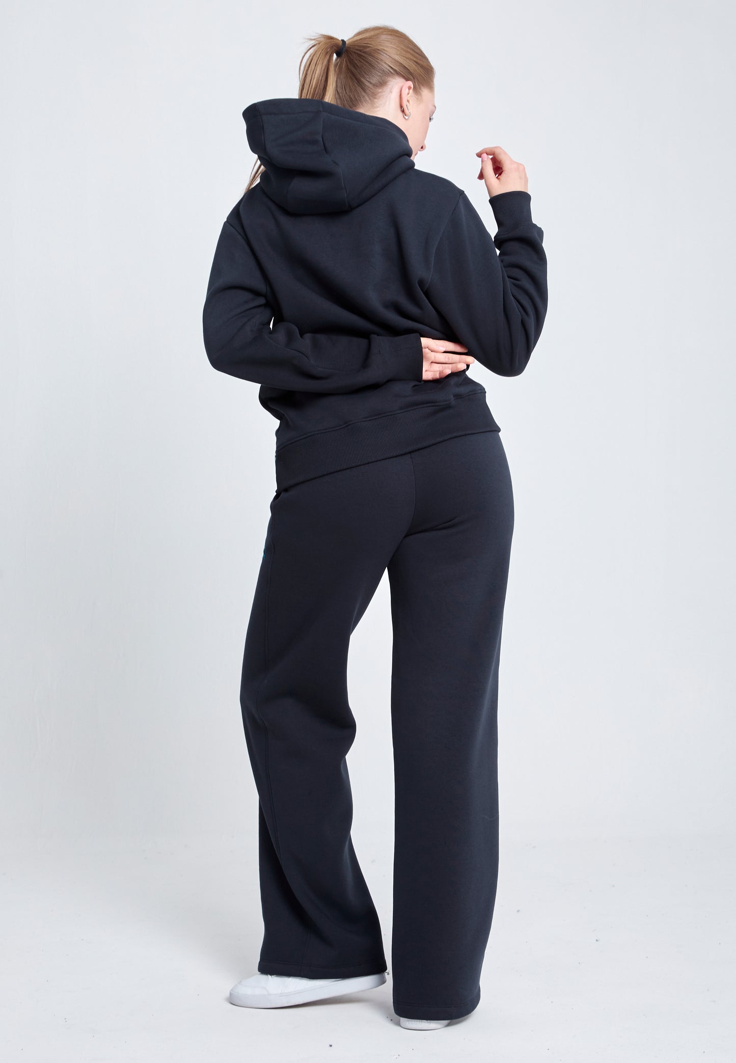 Mädchen & Damen Sweatpants Baumwolle Damen & Mädchen, schwarz von SPORTKIND