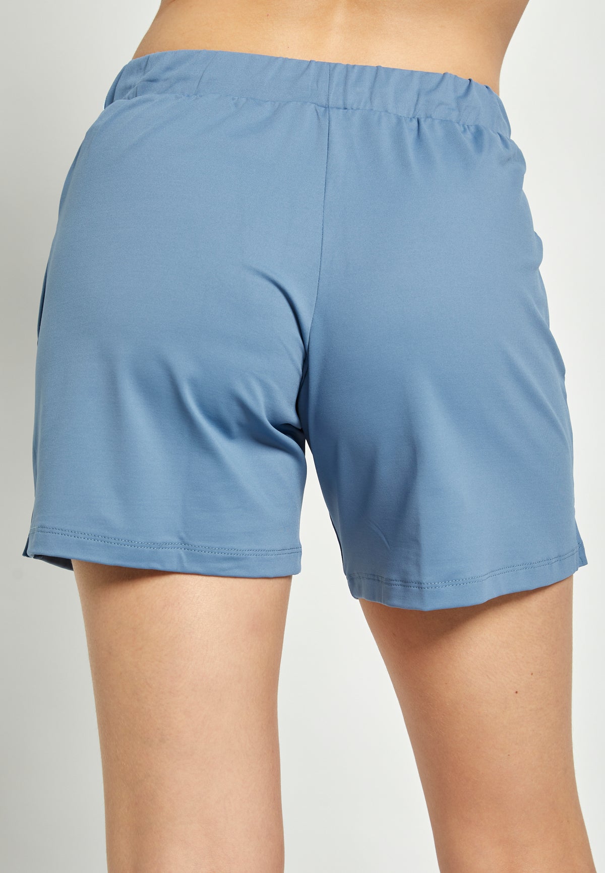 Mädchen & Damen Tennis Bermuda Shorts, grau blau von SPORTKIND