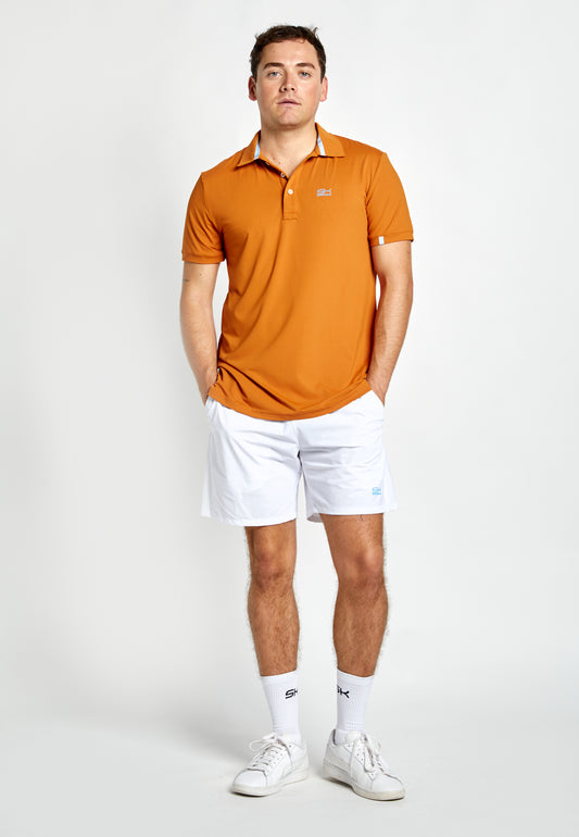Jungen & Herren Tennis Poloshirt Herren & Jungen, cognac von SPORTKIND