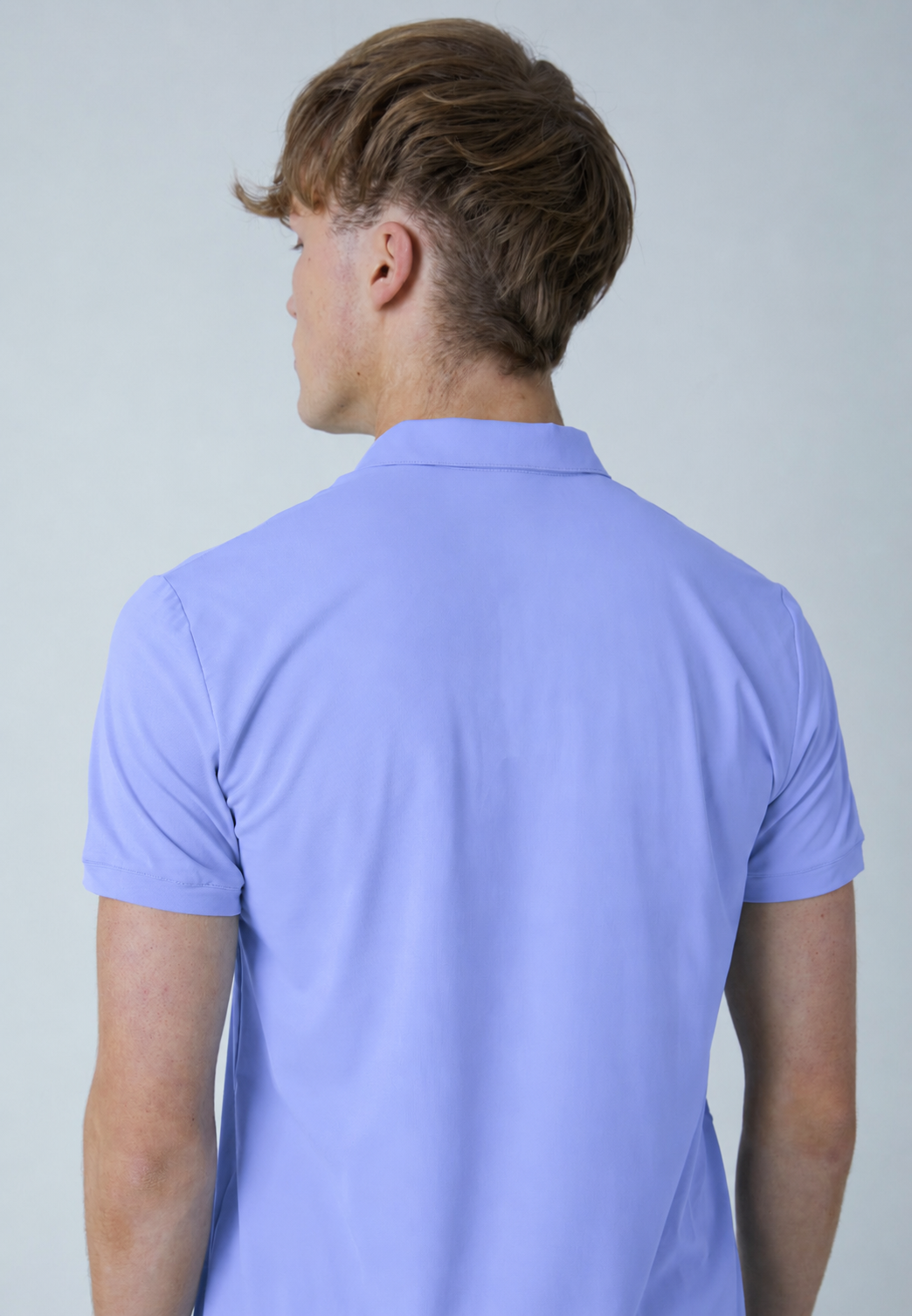 Jungen & Herren Tennis Poloshirt Herren & Jungen, lavendel blau von SPORTKIND