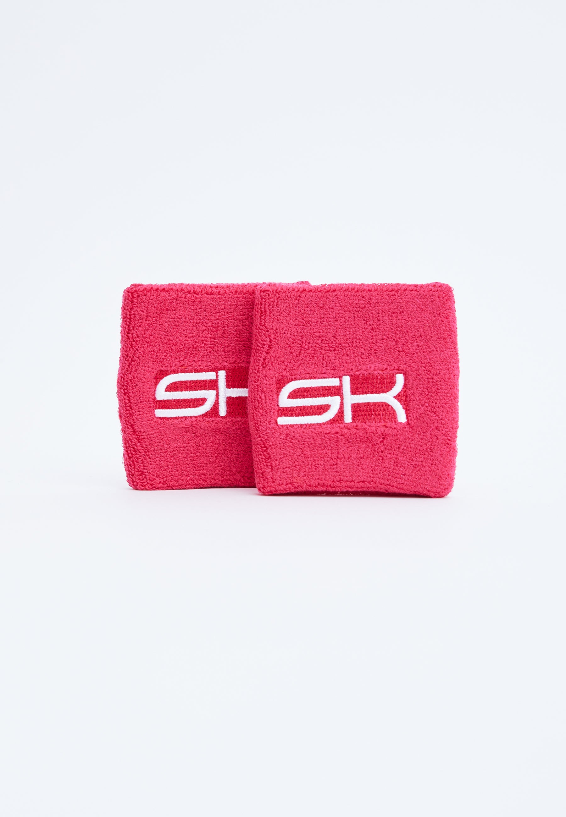 Unisex und Gender Tennis Schweißband klein 2er Set, pink von SPORTKIND