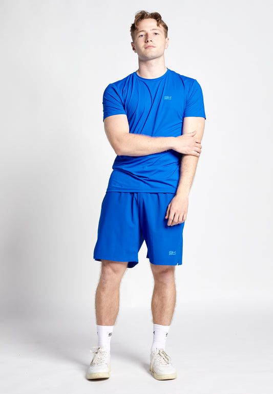 Jungen & Herren Tennis Shorts Performance fuer Herren & Jungen, kobaltblau von SPORTKIND