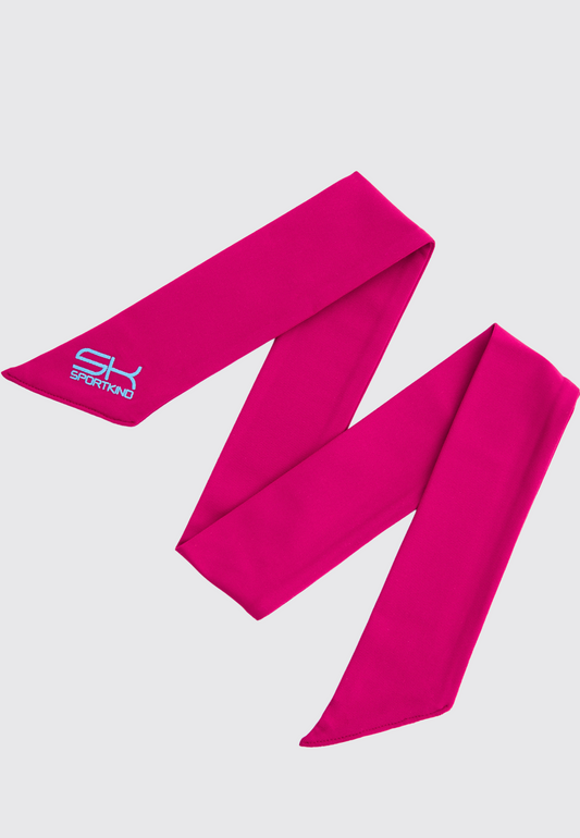 Unisex Tennis Stirnband / Schweissband, berry pink von SPORTKIND